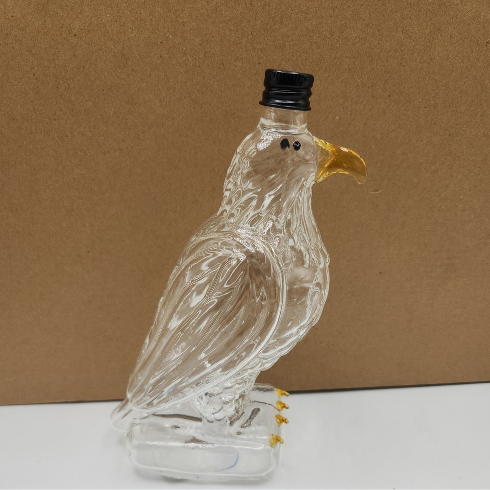 Jack Daniel's Old No. 7 Brand Rare Glass Eagle Decanter Approximately 8 in